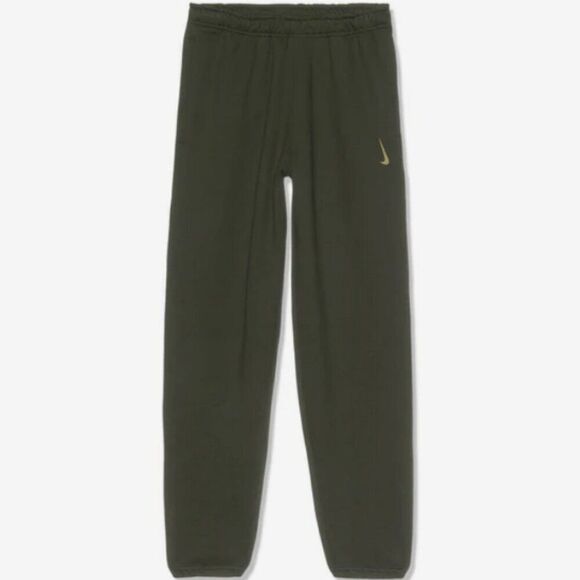 NIKE x BILLIE EILISH Fleece Jogger Pants XXL Sequoia Green Mushroom Unisex NWT - Picture 2 of 11